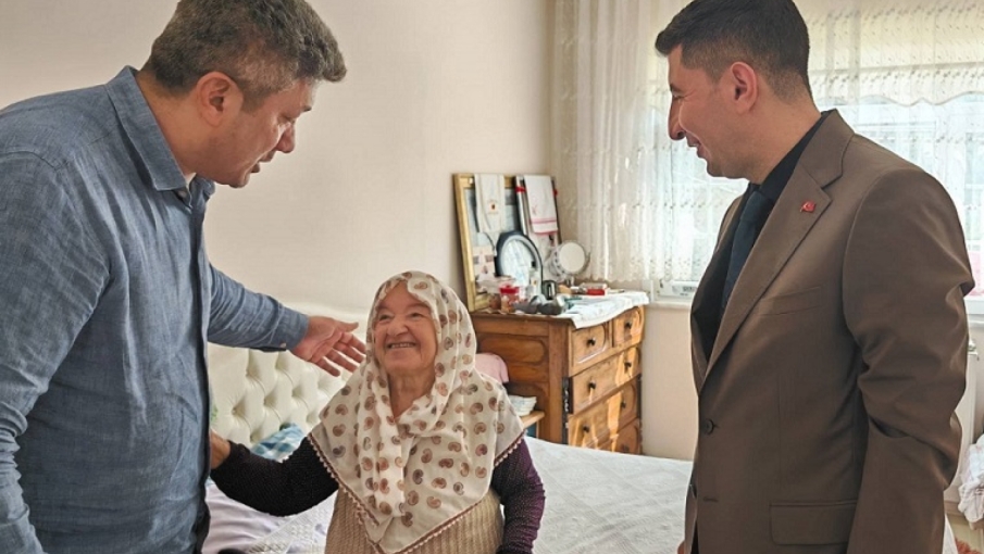 Başkan Özer ve Kaymakam Gürdal’dan Şehit Ailesine Anlamlı Ziyaret